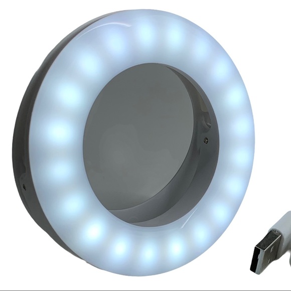 3/$30 - NWT LED Selfi Ring Clip-On Light - Picture 8 of 14